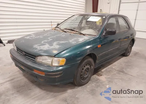 1993 Subaru Impreza L Plus from USA, damaged, VIN JF1GF244XPH811005